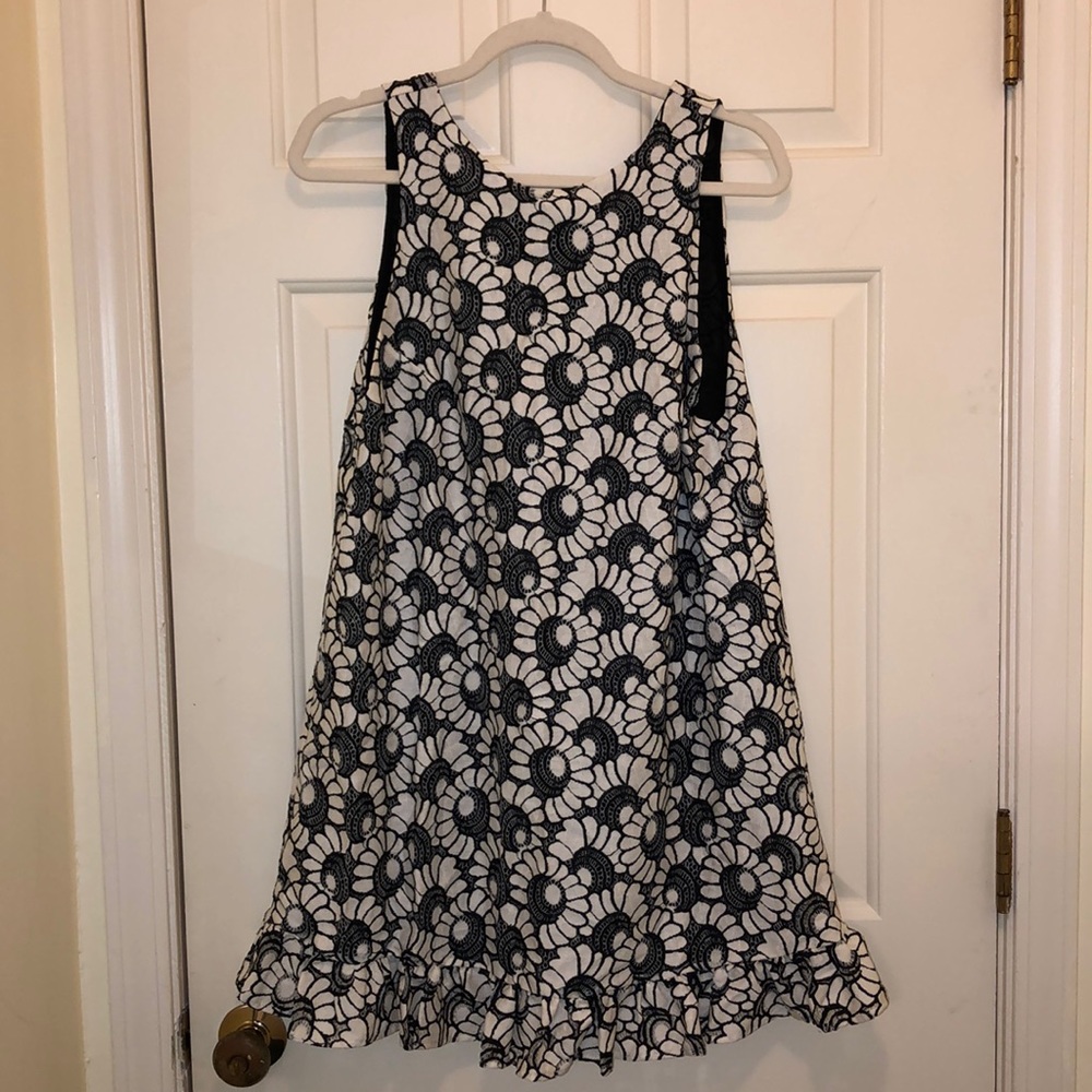 Free People Black and White dress